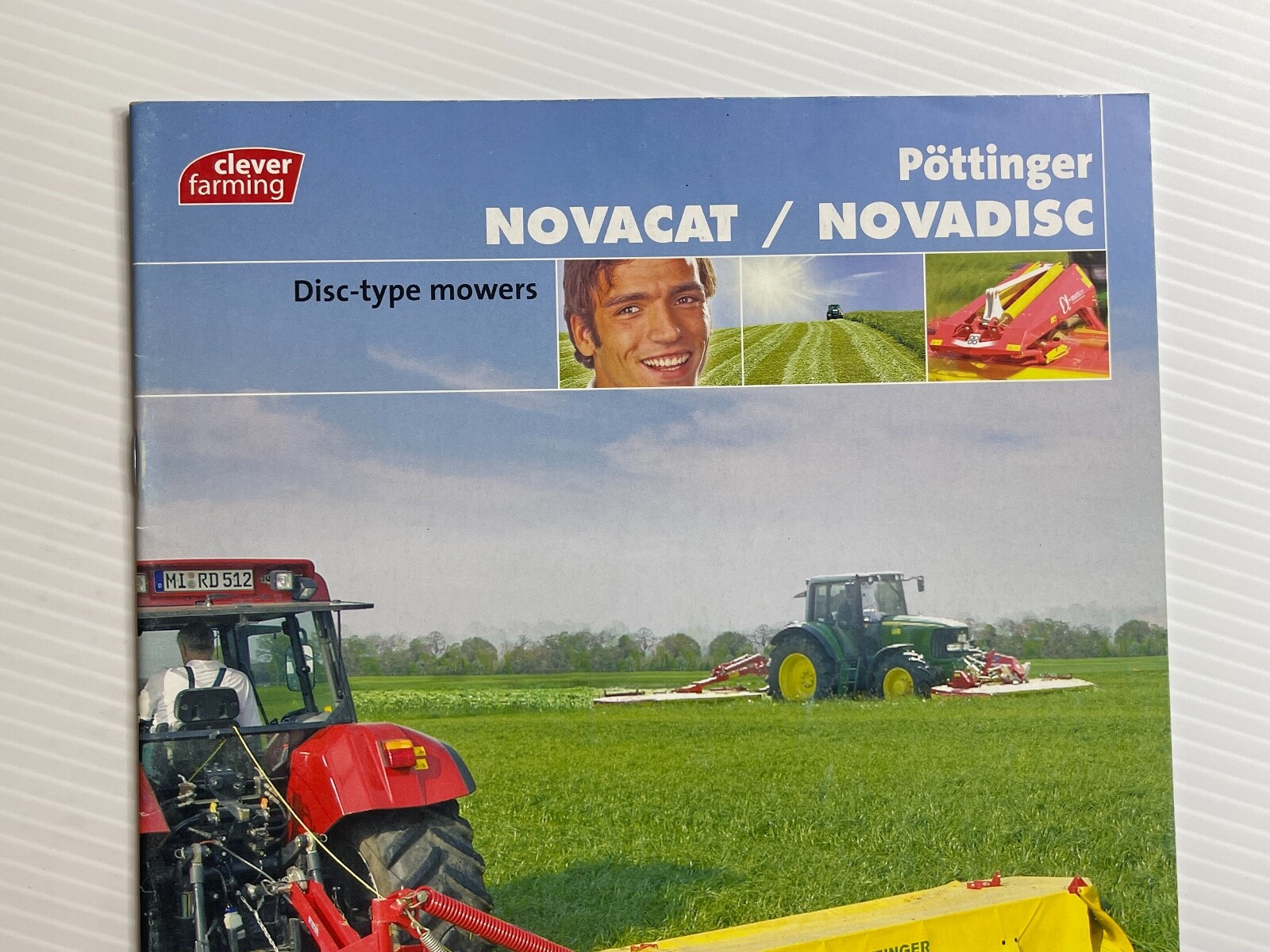Pottinger Disc-Type Mowers Sales Brochure *2010s* (Showroom Sales Book)
