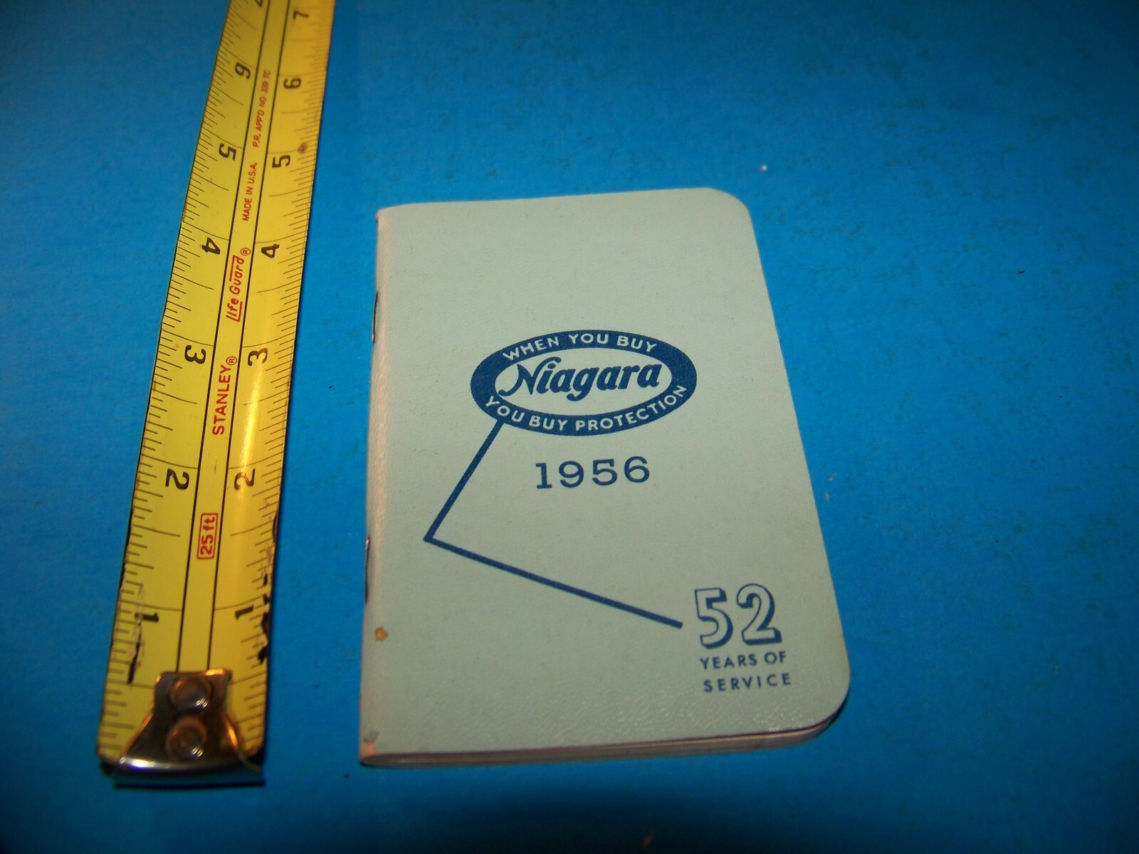 Niagara Brand Farmers “Daily Reminder” Memo Booklet Vintage 1956