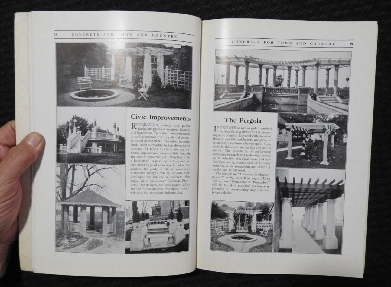 1922 Lehigh Cement Company “Concrete for Town & Country” Allentown PA Catalog