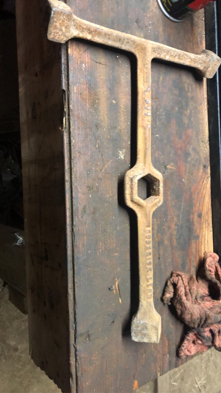 VINTAGE RARE 1910’s RODERICK LEAN,OHIO, NEW CENTURY CULTIVATOR, WRENCH,FARM TOOL