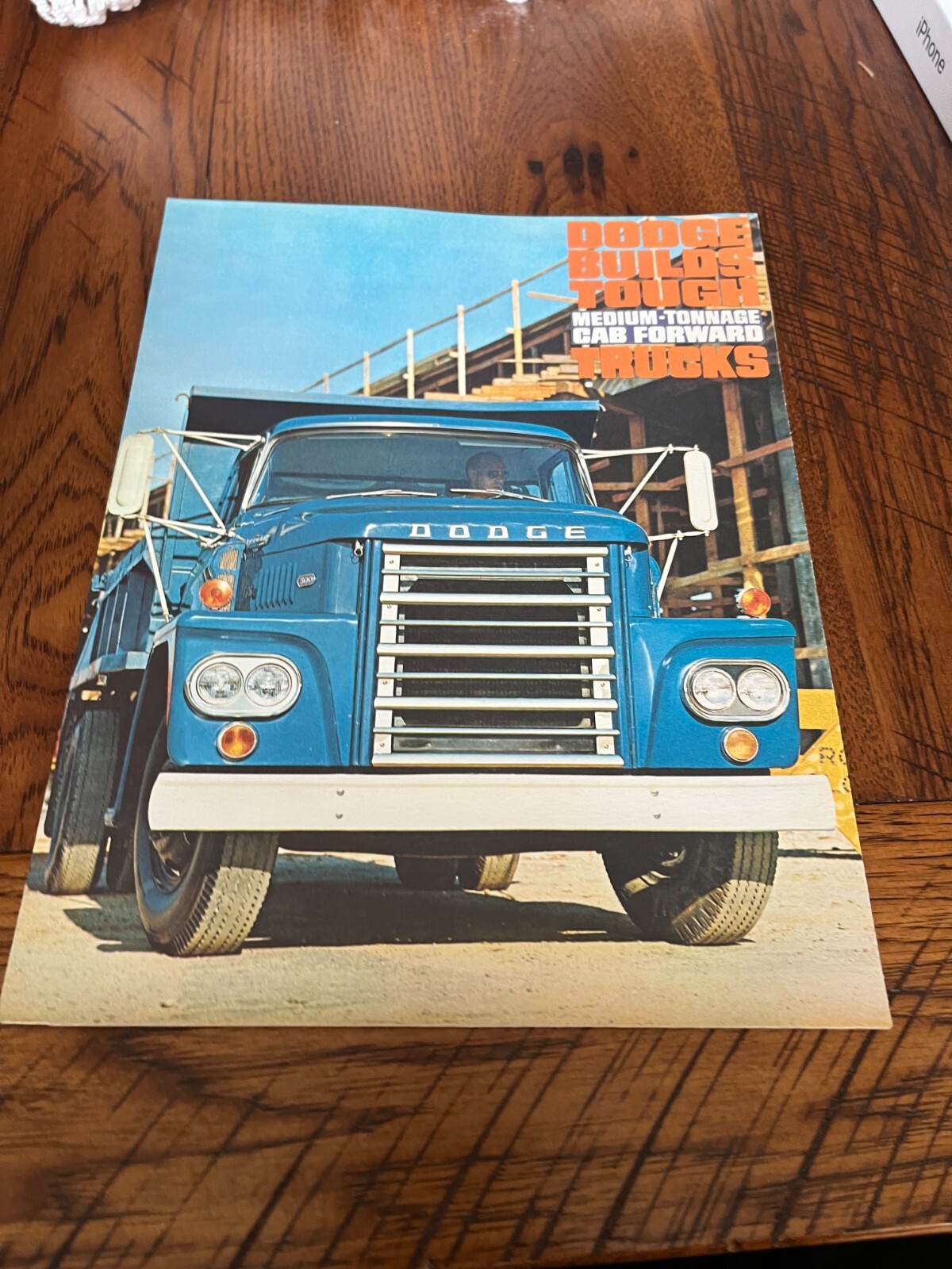 Dodge Medium Tonnage Cab Forward Trucks For 1963 Brochure SMPA