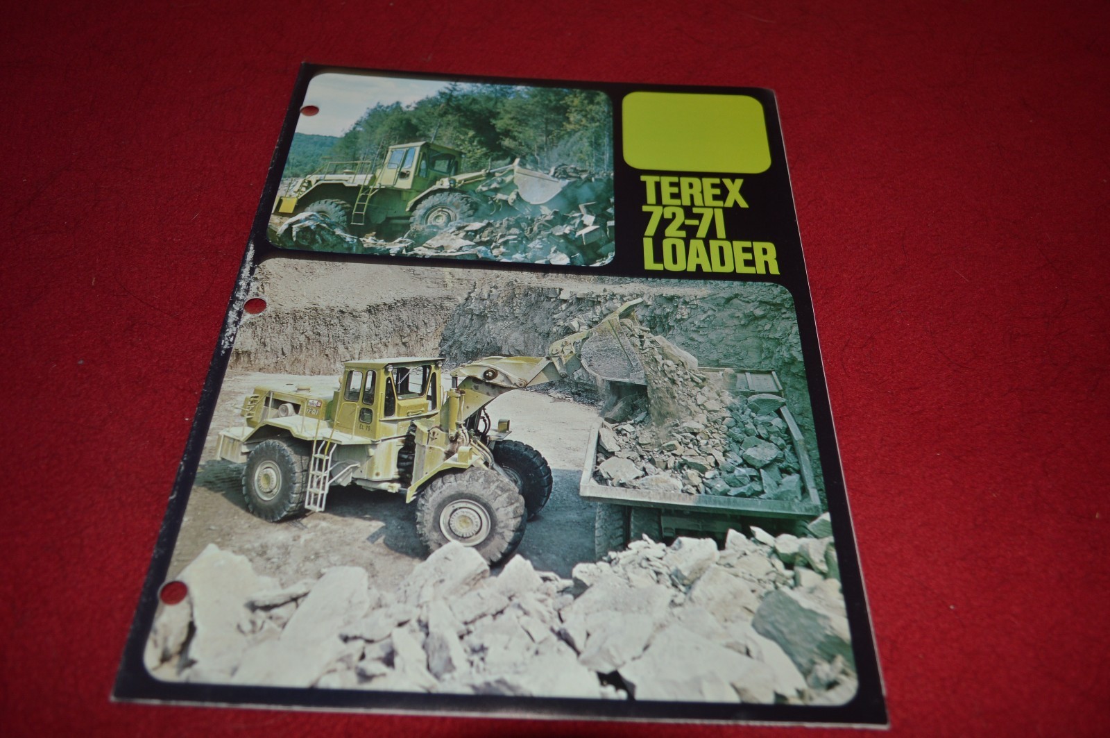 Terex 72-71 Loader Dealer’s Brochure DCPA4 ver3