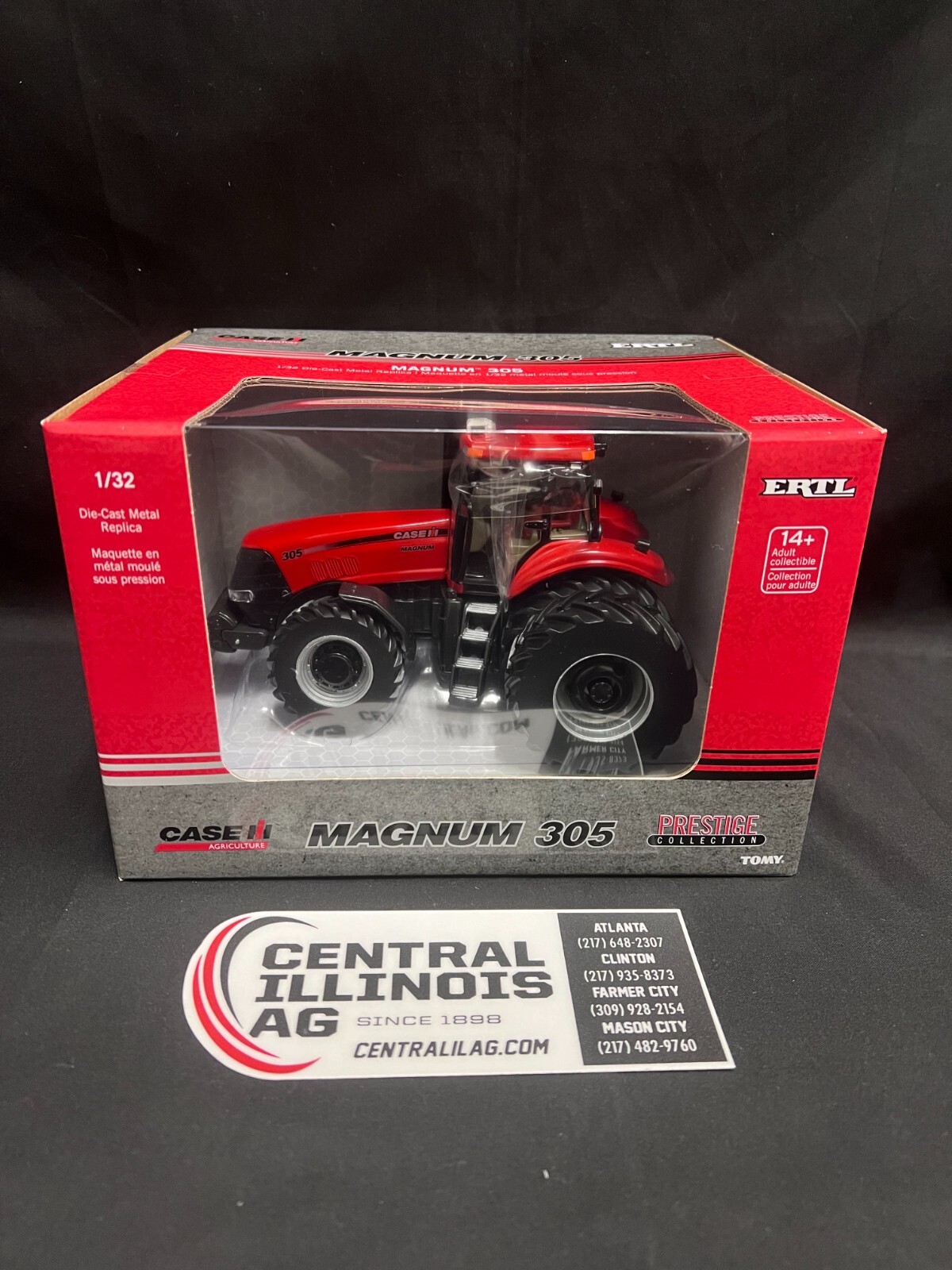 CASE IH MAGNUM 305 1/32 DIE-CAST METAL REPLICA ZFN44323