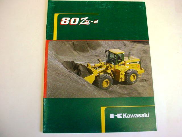 Kawasaki 80 Ziv-2 Wheel Loader Literature