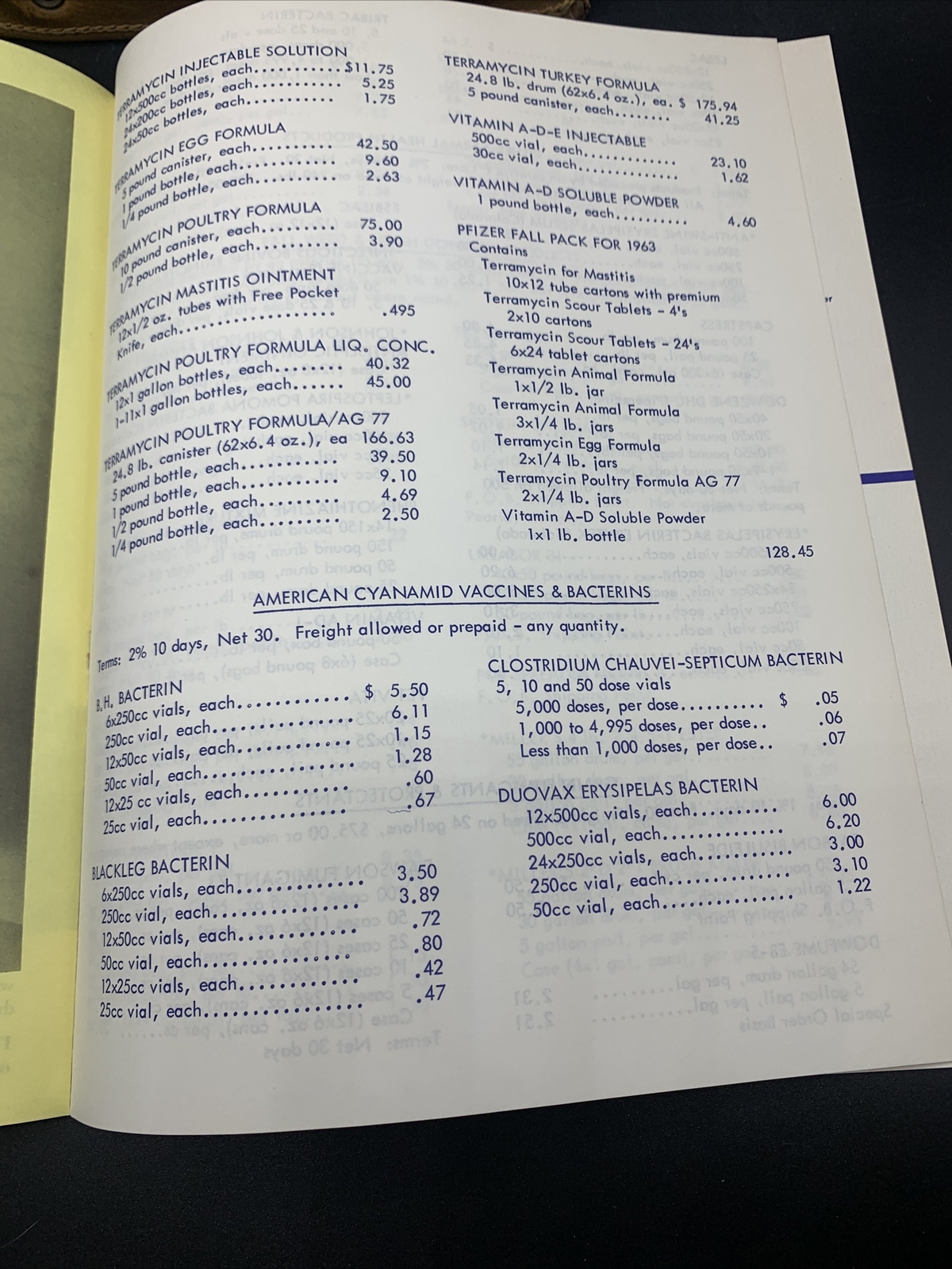1963 Miller Livestock Chemical Company Promo Book & Original Envelope-Omaha NE