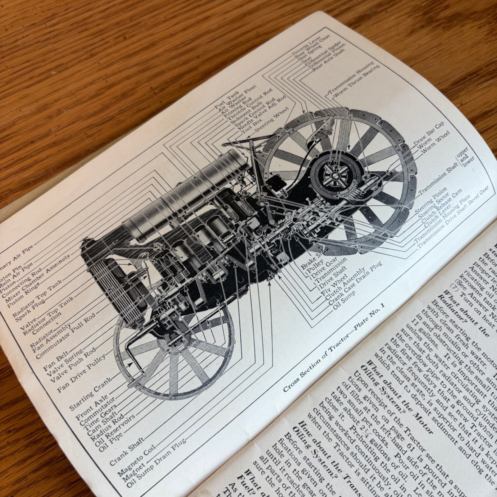 Vintage 1921 Fordson Tractor Manuals Parts List Schedule of Repair Charges Lot 4
