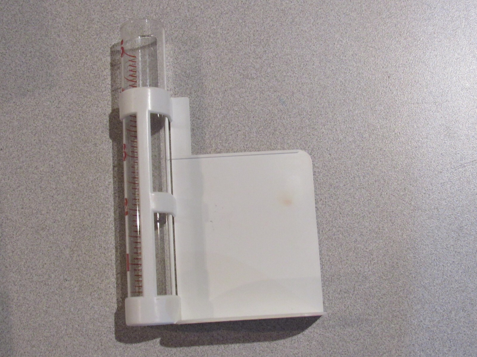 Vintage Reiter’s Flying Service Rain Gauge Recorder Glass Farmer Crop Dust Rare