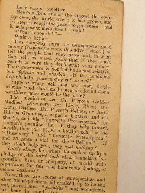 1891-92 Pierce’s Memorandum and Account Book designed for Farmers, Mechanics