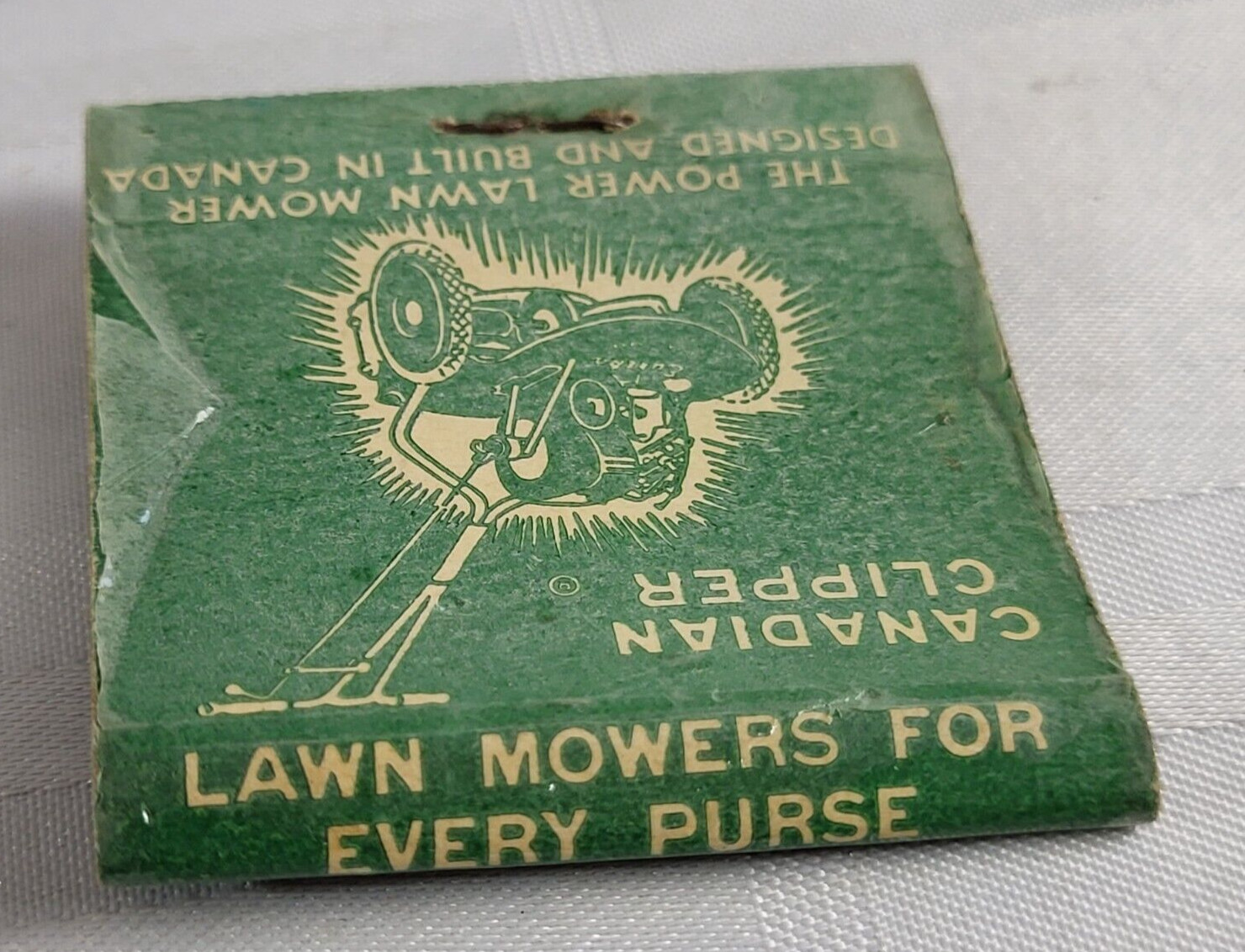 1940’S EUREKA WOODSTOCK CANADA CANADIAN CLIPPER LAWN MOWER ADVERTISING VINTAGE
