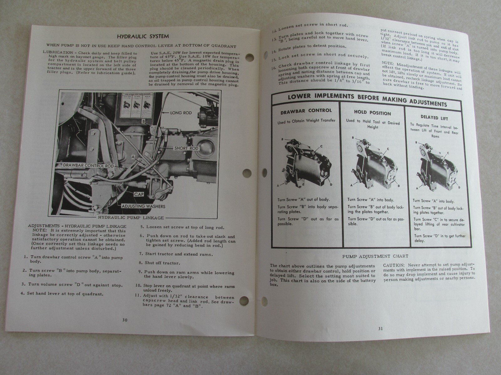 MBE79 Farm Manual Operating Instructions WD 45 Tractor Deutz Allis