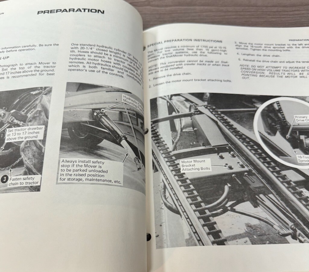 Hesston Farm Equipment StakMover 30 Operator’s Manual