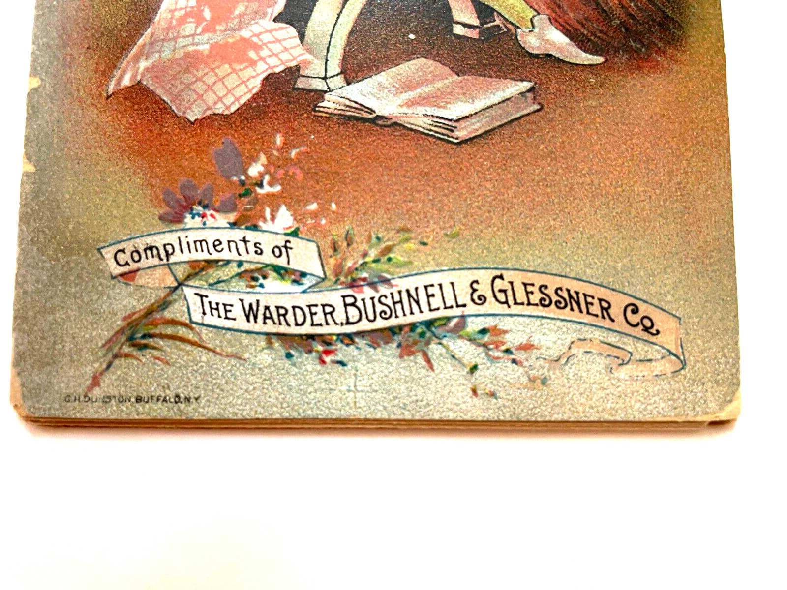 Fantastic Victorian Trade Brochure & Map “The Warder Bushnell & Glessner Co” *