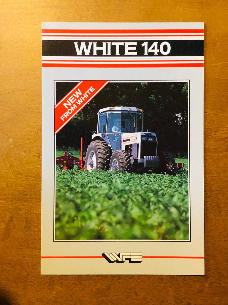 1988 White 140 PTO HP Tractors Specifications Brochure 5 1/2″ x 8 1/2″