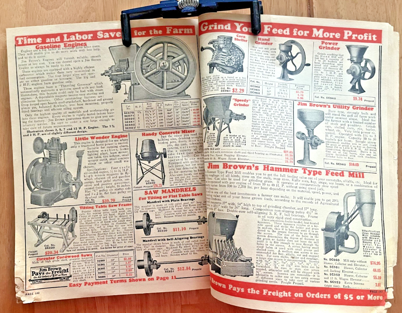 Jim Brown’s 1932 farm & Fence illustrated catalog Brown fence & Wire Co