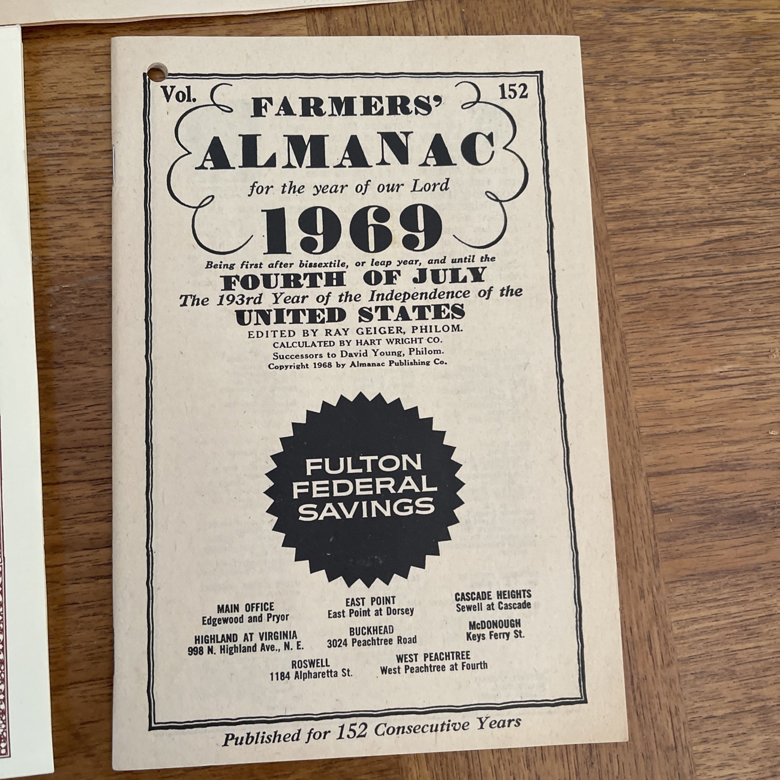 Farmers Almanacs 1968, 1969 2011 , Farmers & Consumers Market Bulletin 1969 1970