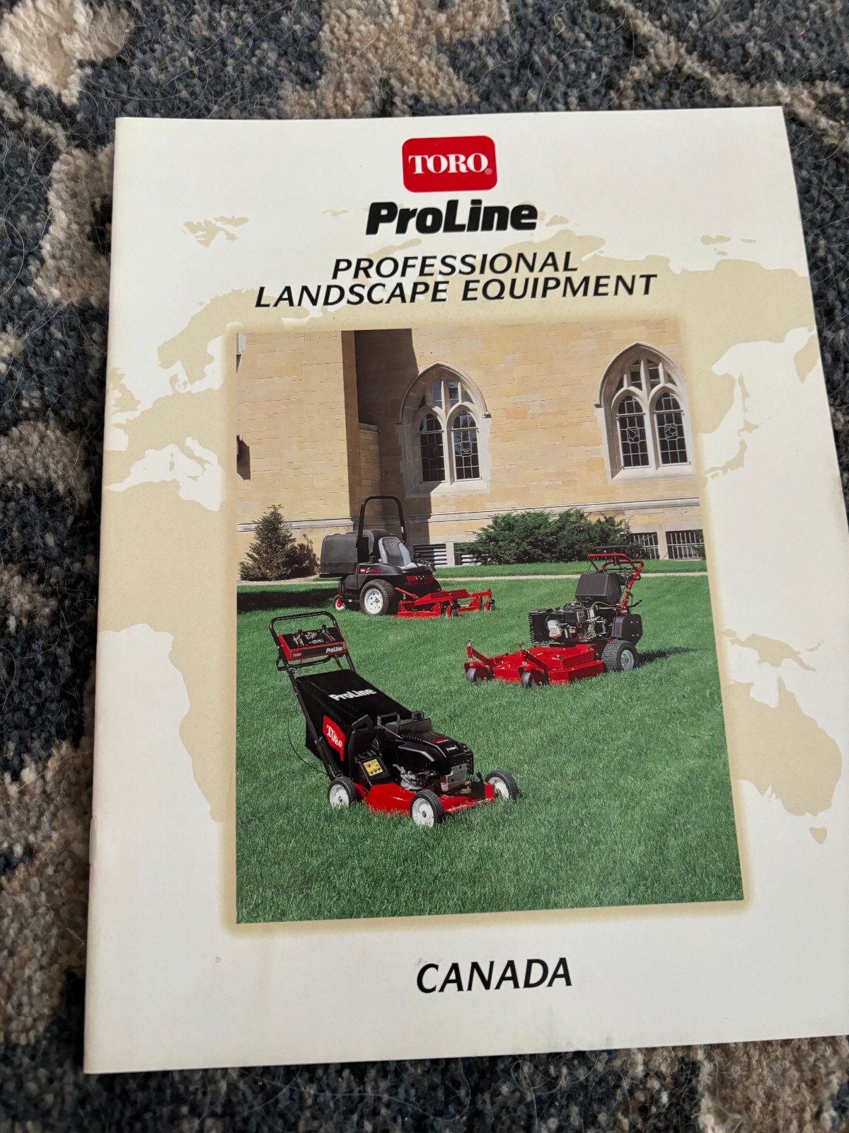 Toro Proline Professional Landscape Equipment Brochure FCCA24