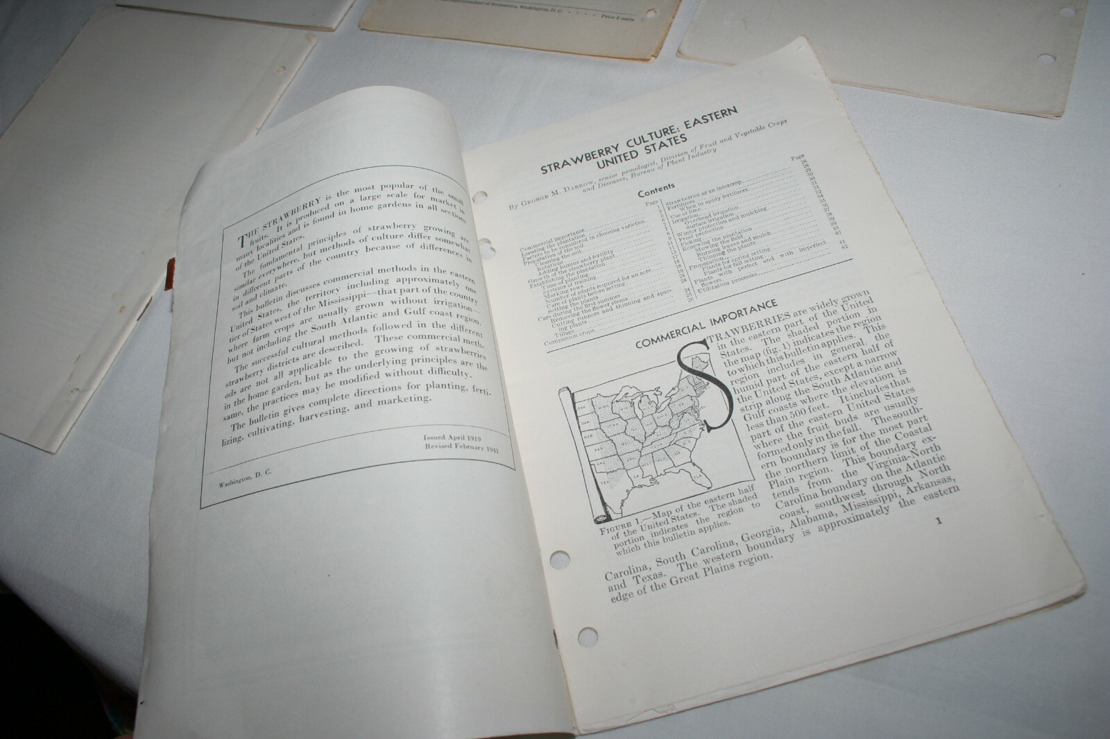 9 US Department of Agriculture lot of Farmer’s Bulletin