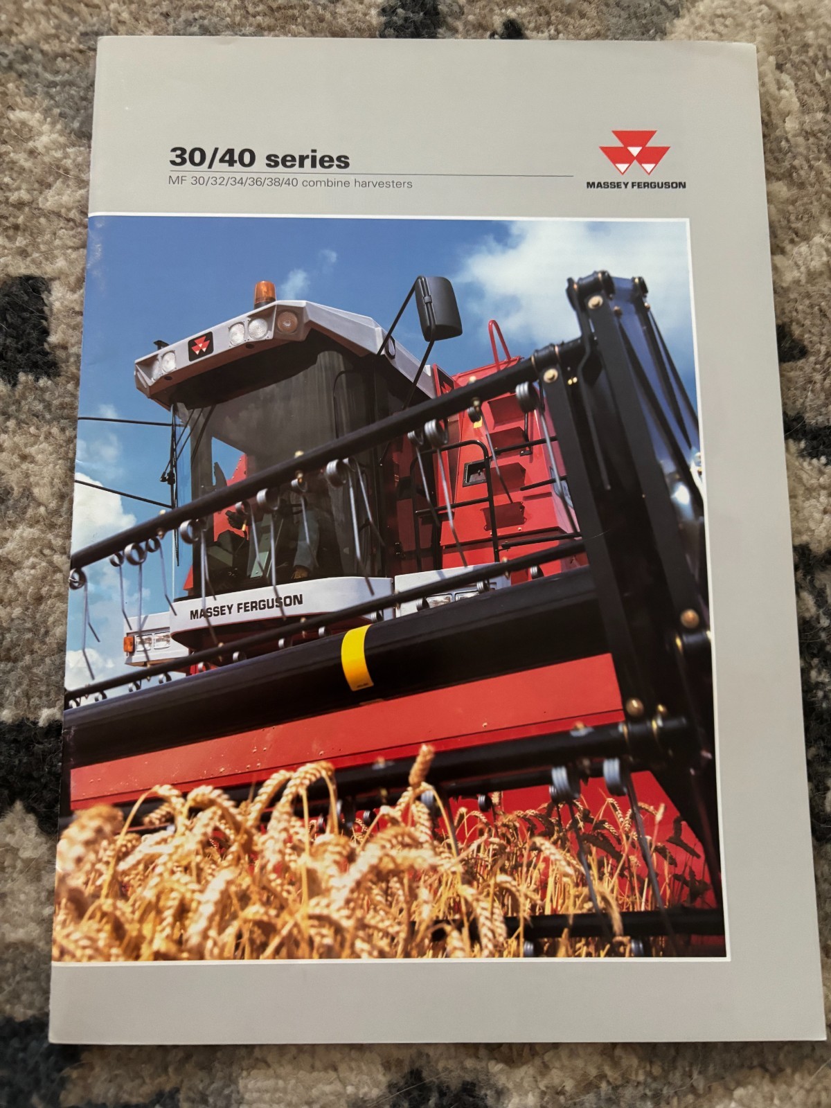 Massey Ferguson 30 32 34 36 38 40 Combine Brochure FCCA25