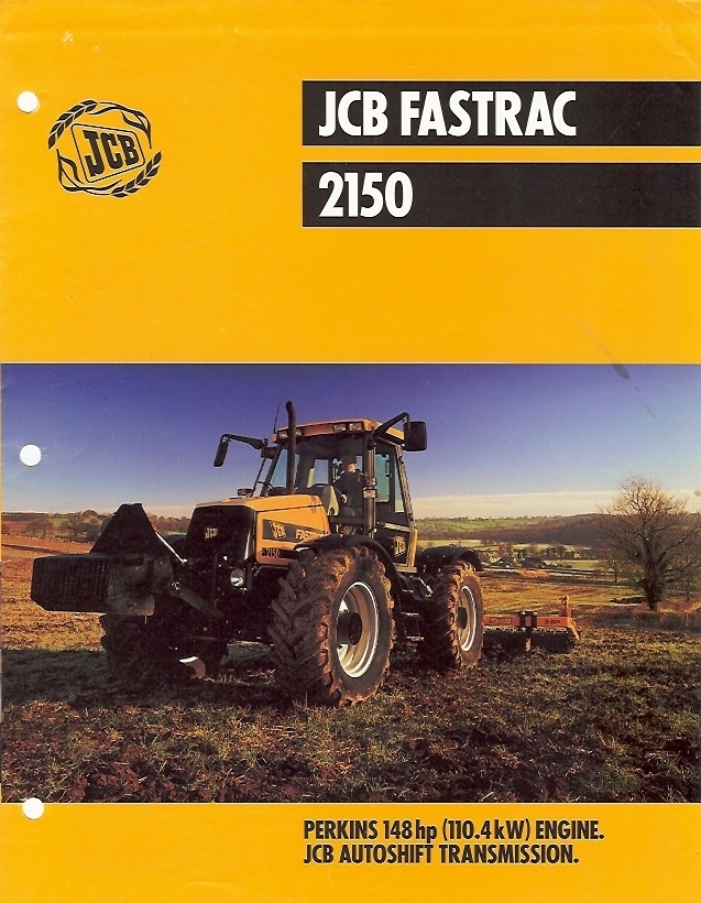Farm Tractor Brochure – JCB – Fastrac 2150 – 1998 (FB03)