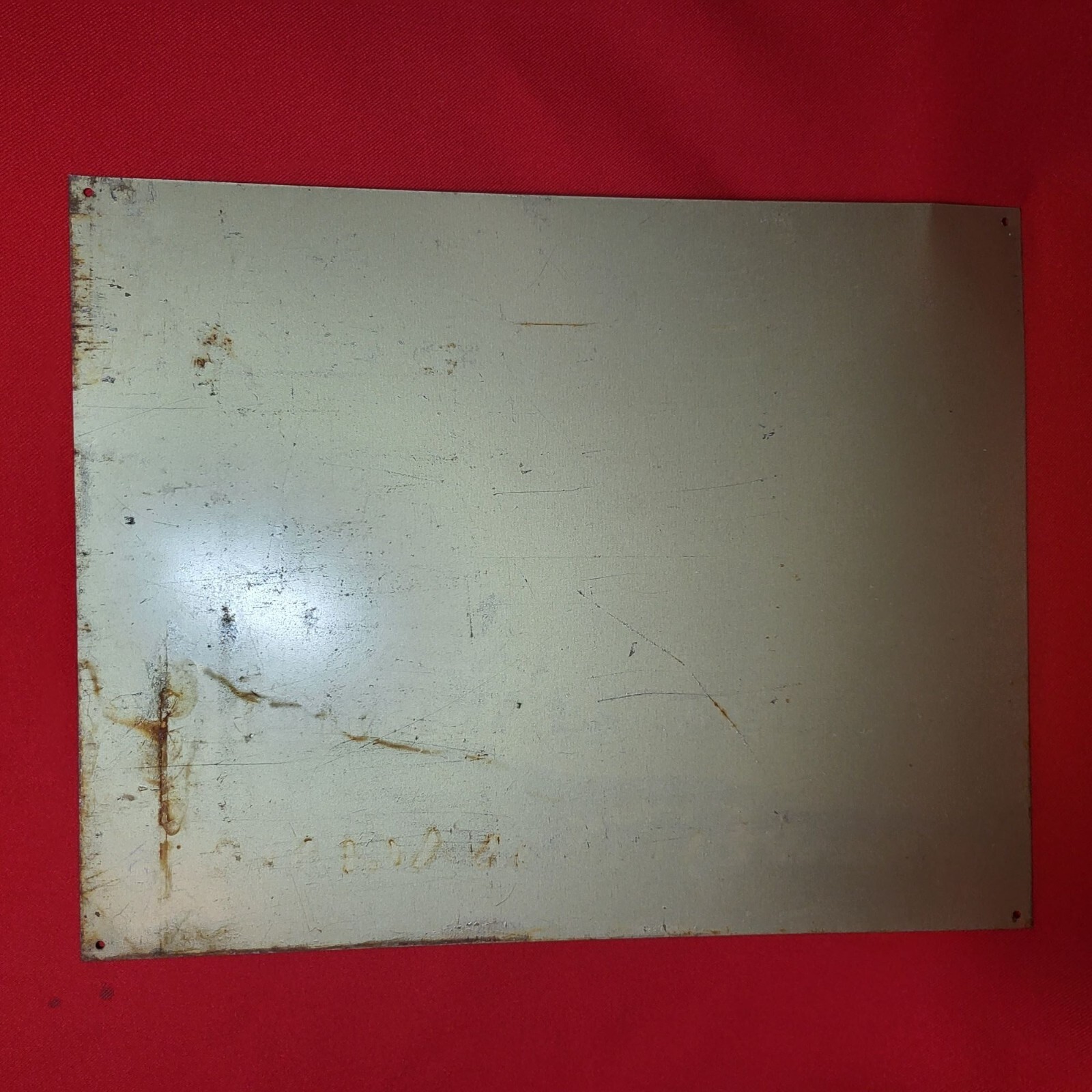 Vintage Repro Wood Taber & Morse’s Steam Engine Works Tin Sign Advertising