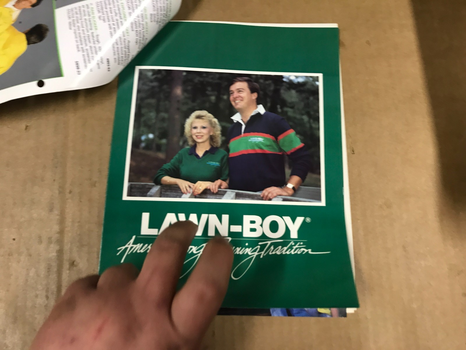 Vintage Lawn-Boy Action Sportswear/Clothing Catalog