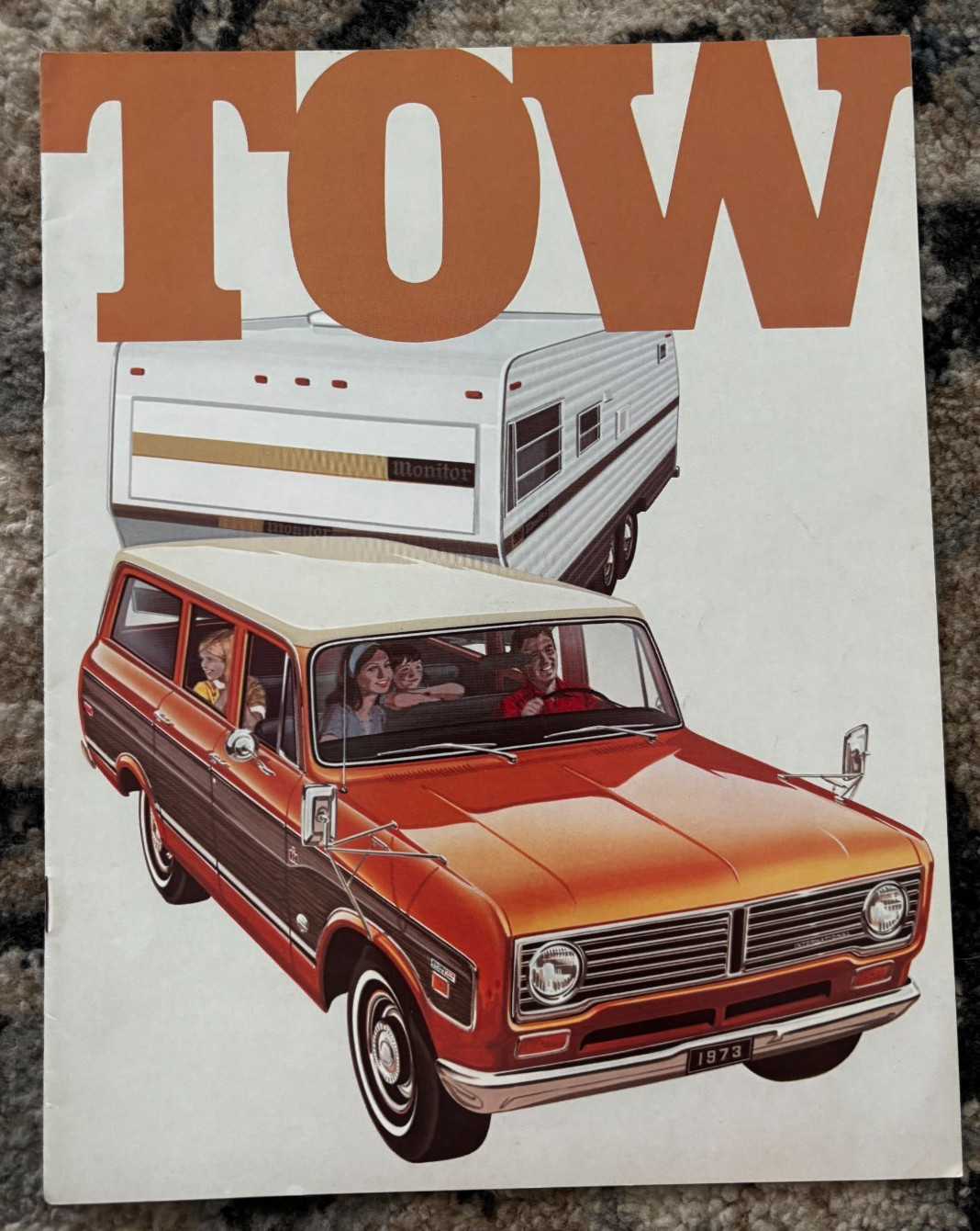 International Harvester Scout Towing For 1972 Brochure DCPA26