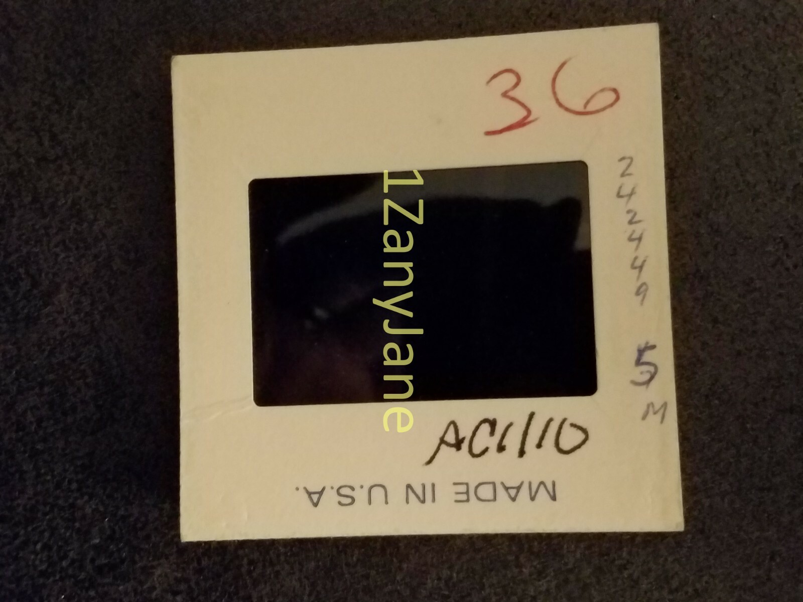 AC1110 35mm Slide of an Allis-Chalmers from MEDIA ARCHIVES INSIDE CAB