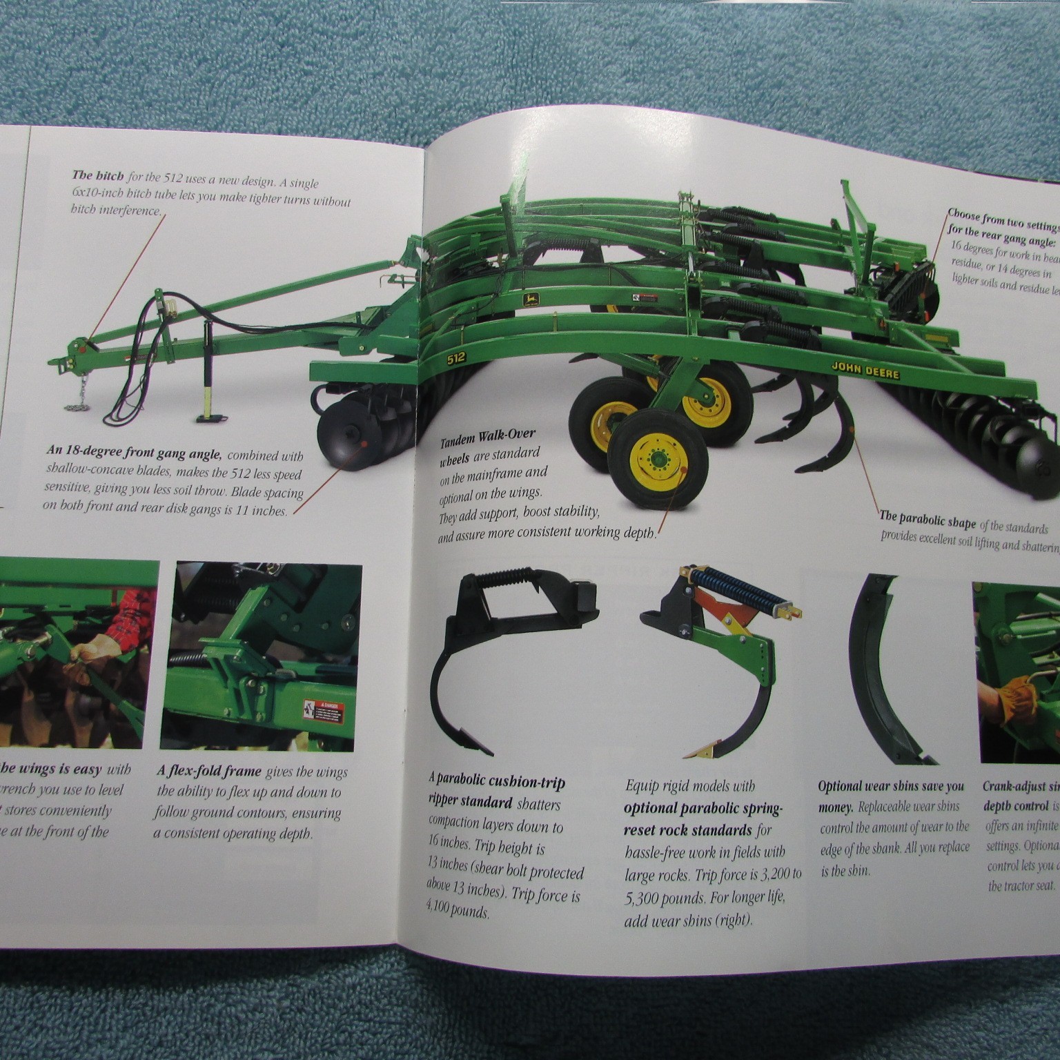 John Deere Brochure: Primary Tillage 2003