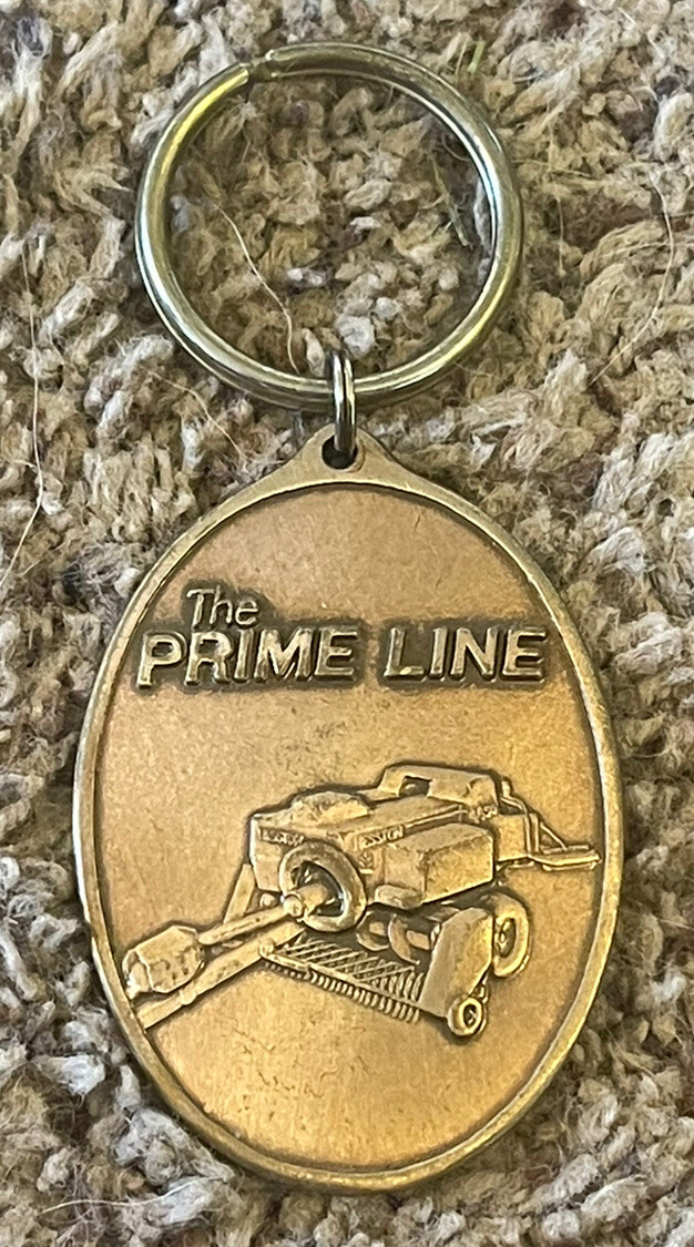 1986 Hesston’s Prime Line Farm Equipment Limited Edition Metal Key Chain