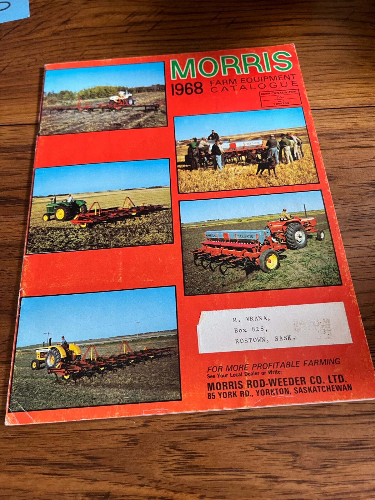 Morris Farm Equipment For 1968 Brochure FCCA