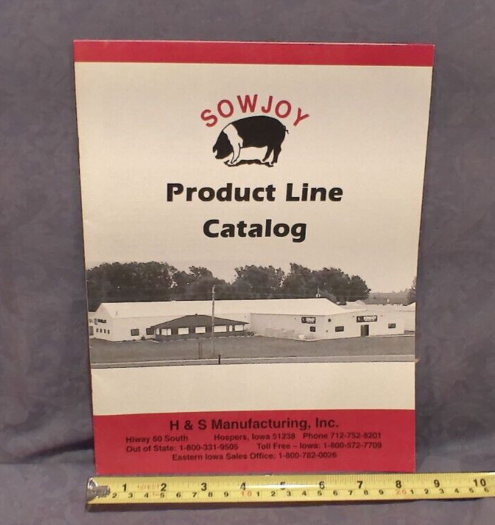 H&S Manufacturing, Inc. Sowjoy Product Line Catalog