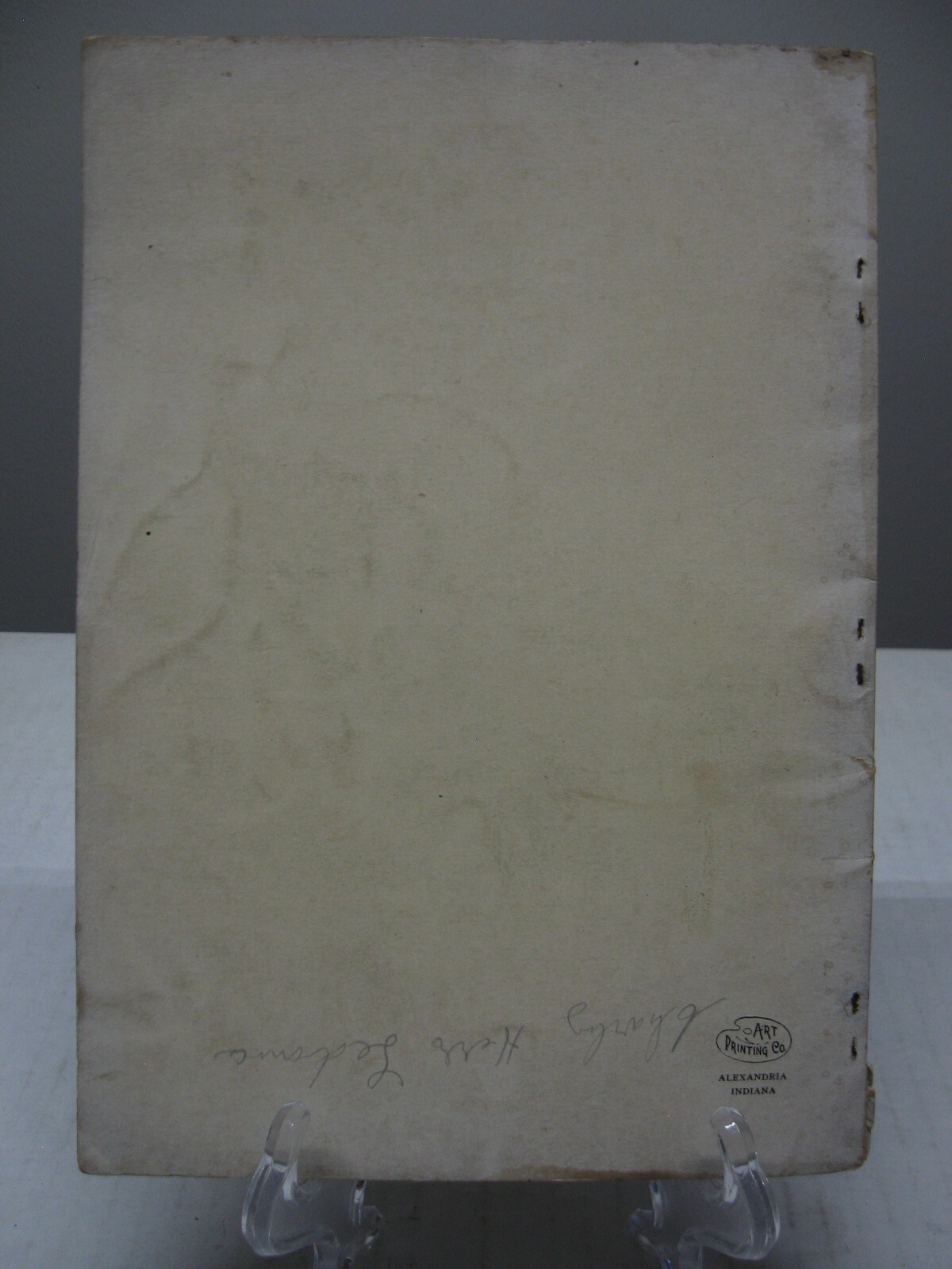 1920 Mr. Coe Laughlin Belle Center Ohio Registered Jersey Cattle Auction Listing