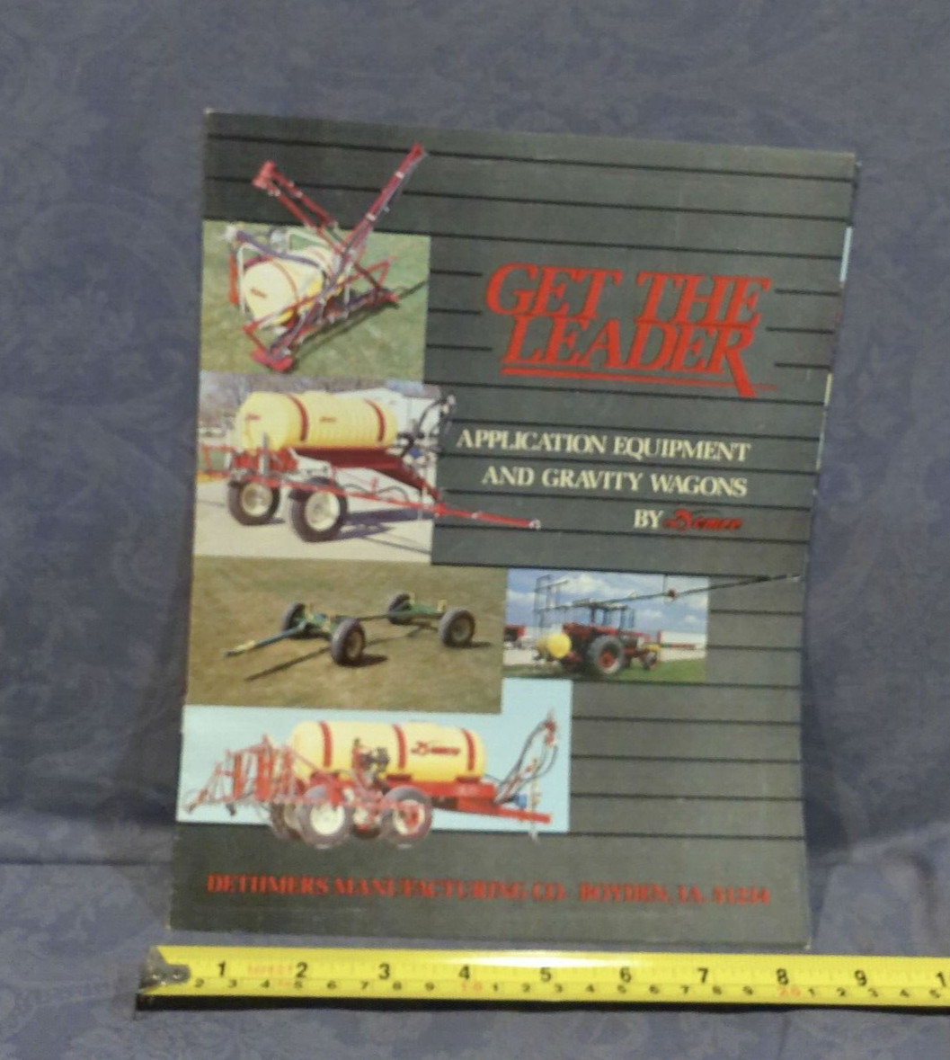 Demco “Get The Leader” Application Equipment And Gravity Wagons Sales Brochure