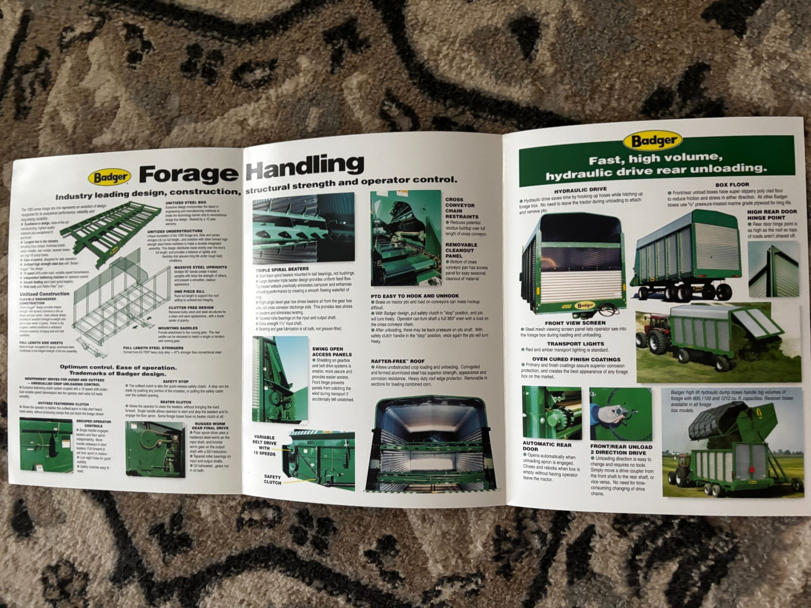Badger Forage Boxes Brochure DCPA26