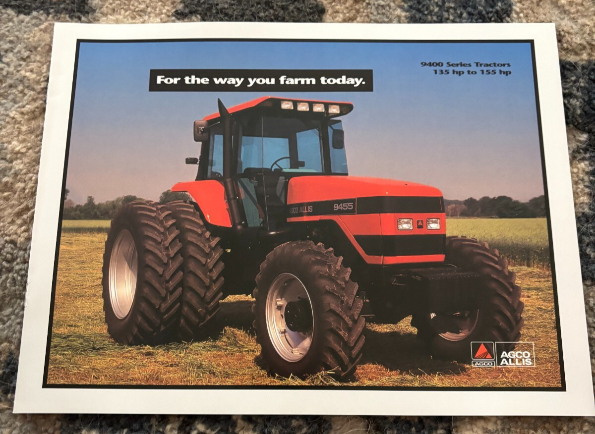 AGCO Allis 9435 9455 Tractor Brochure FCCA25