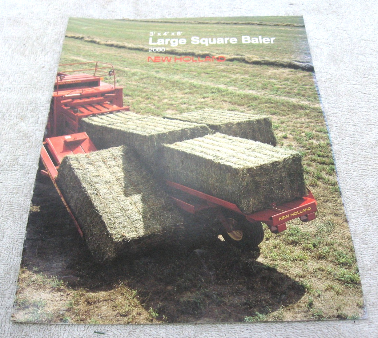 VINTAGE 1986 FORD NEW HOLLAND TRACTOR BALER BALERS BROCHURE 2000 2010