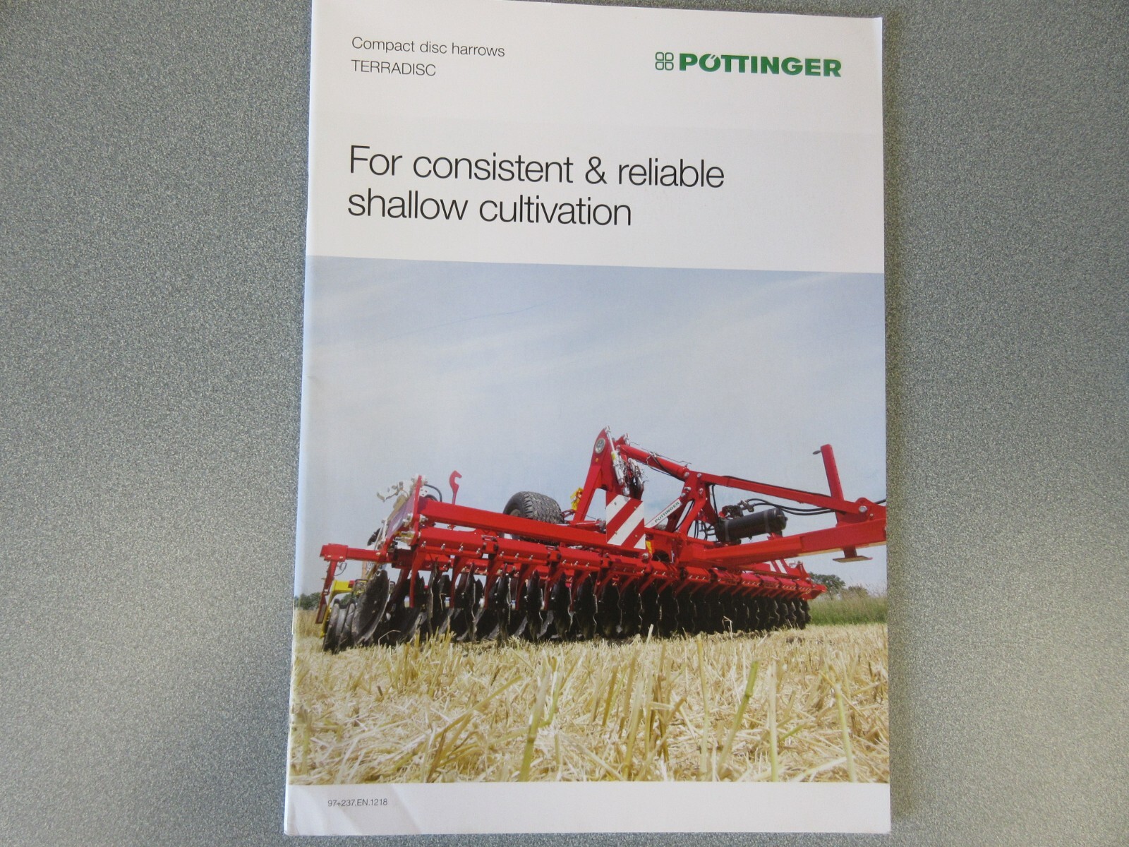 3 Pottinger Terradisc Brochures 76 Pages Total