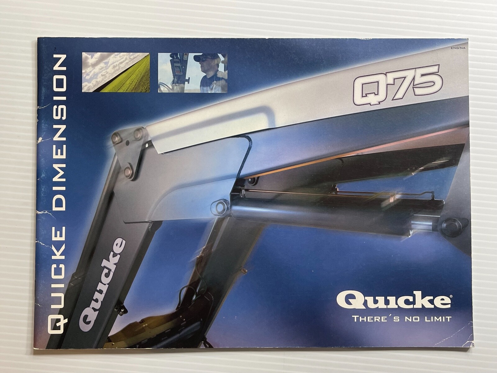 Quicke Q75 Loader Sales Brochure *2010s* (Showroom Sales Book)