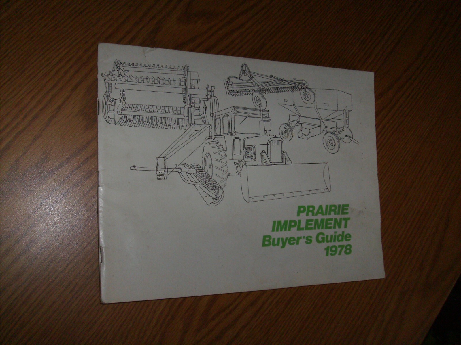 Vintage 1978 PRAIRIE IMPLEMENT Buyer’s Guide Canada Catalog Farming