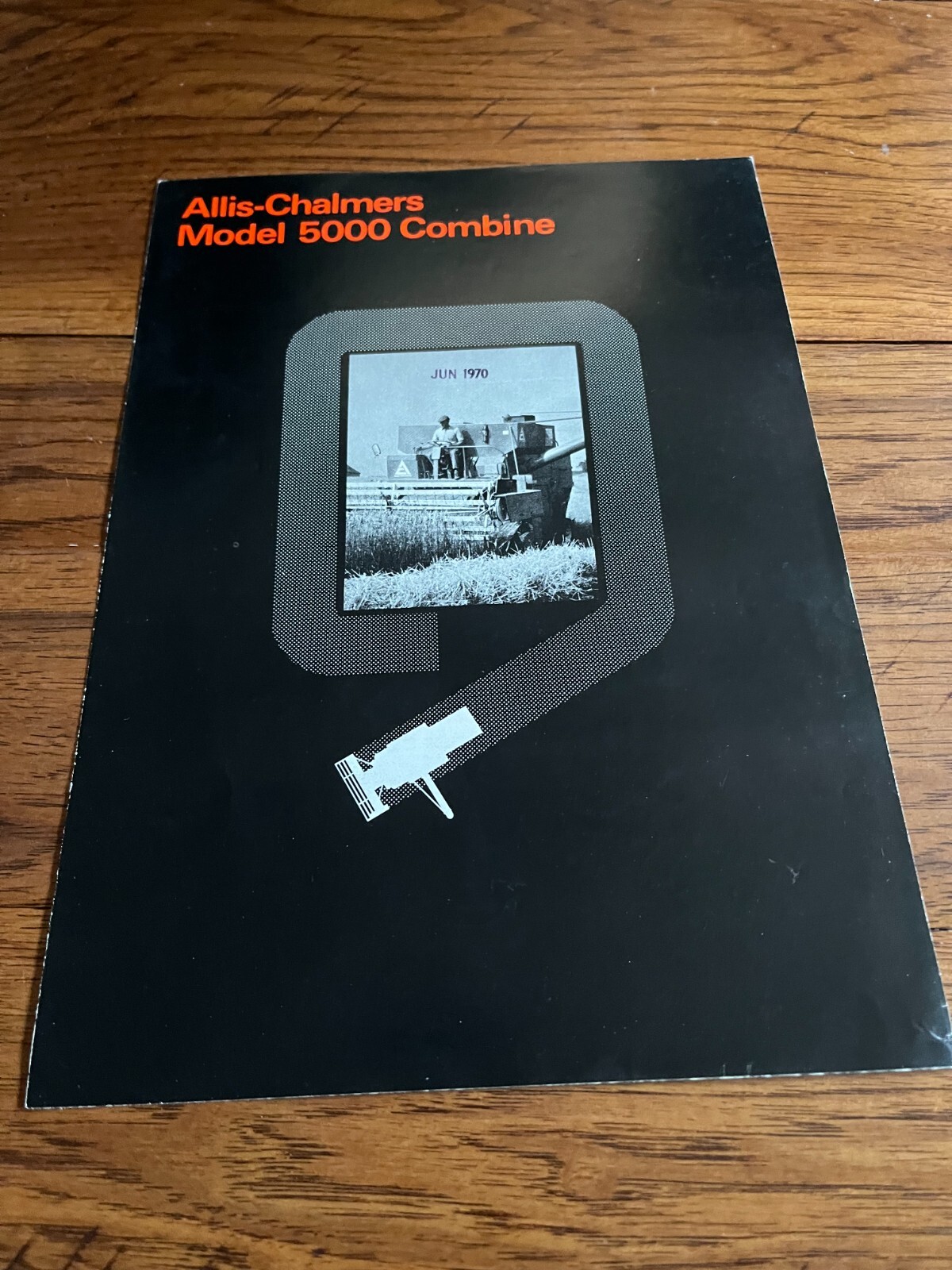 Allis Chalmers 5000 Combine For England Brochure FCCA
