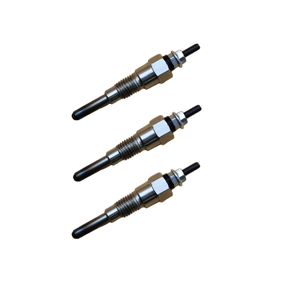 3 GLOW PLUGS Fits Kubota L2350 L2602 L275 L3202 L355 M4950 R400B R410 R410B