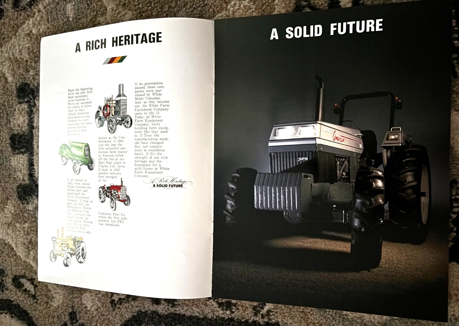 White 60 80 American Tractors Brochure DCPA26