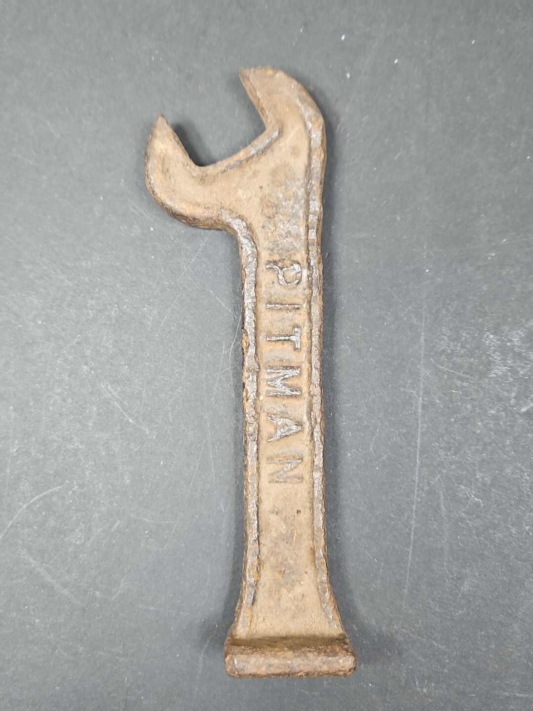 Vintage Pitman 7/8″ Open End Wrench Farm Implement Plow Antique Tool 5-1/2″