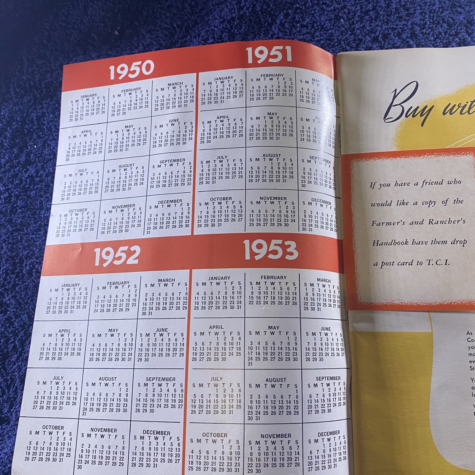 Sullivan Hardware USS Farmer’s & Rancher’s Handbook 50’s Catalog