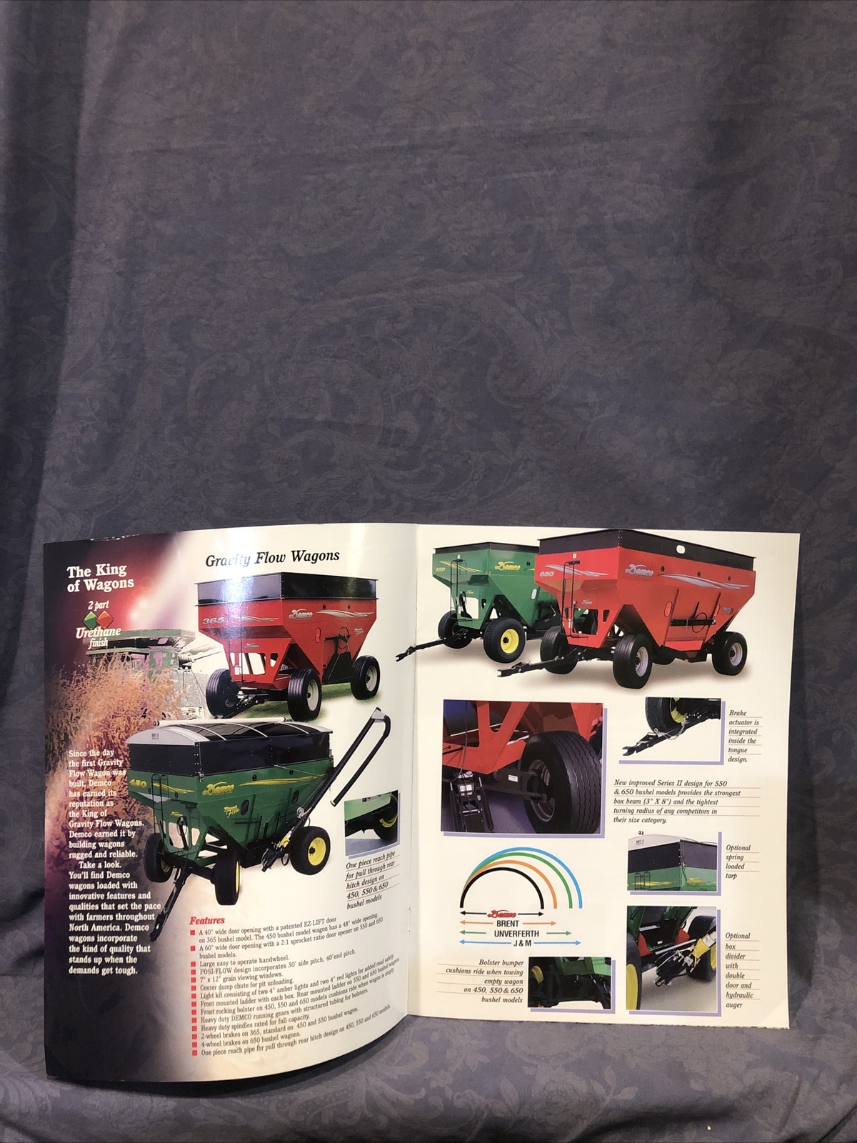 Demco “King Of Wagons And Grain Carts” Sales Brochure
