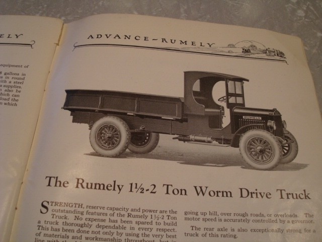 RARE Advance Rumely Power Farming Machinery 100 Page Publication