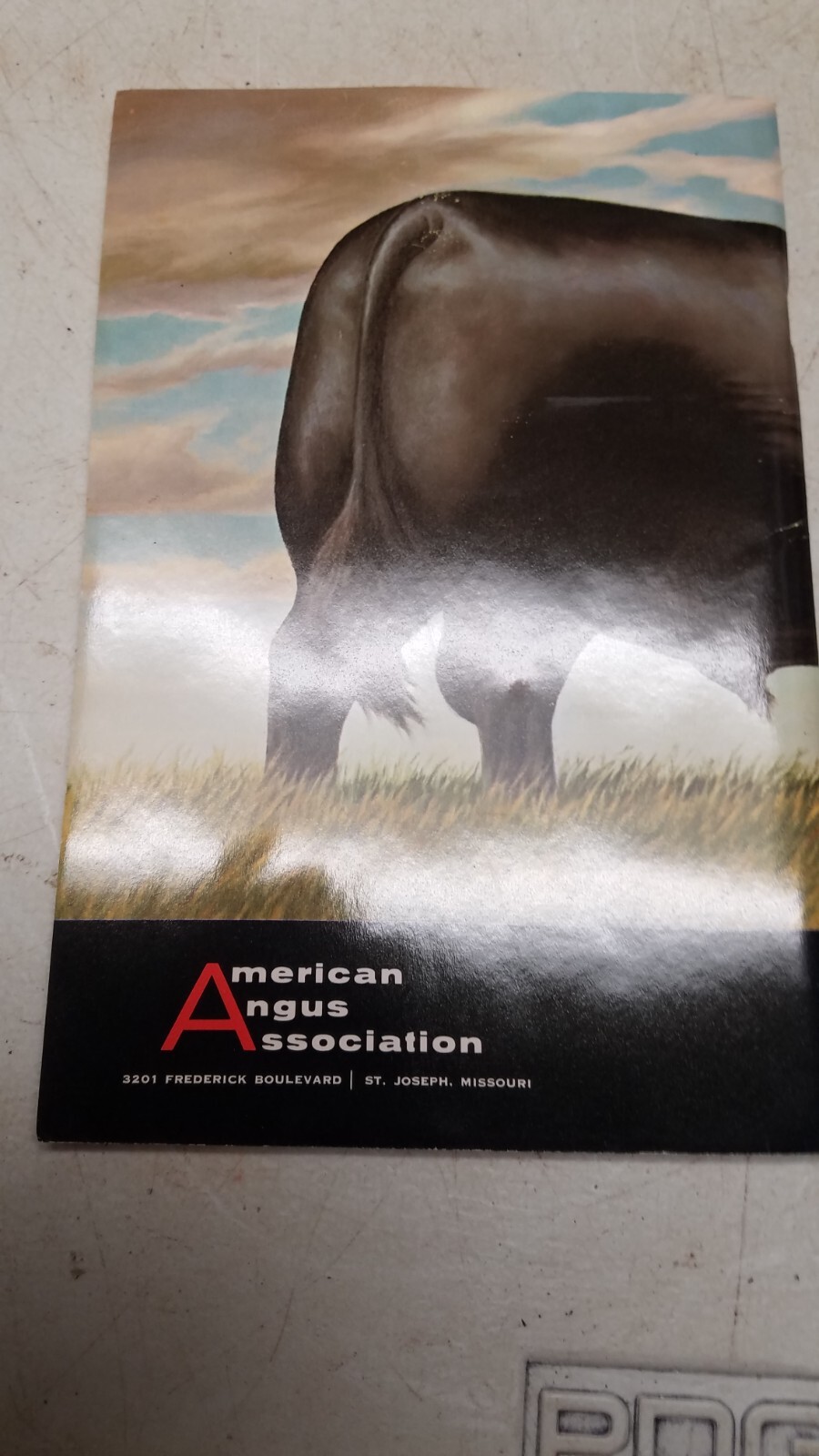 Vintage 1971 Life at It Best by The American Angus Association (V)