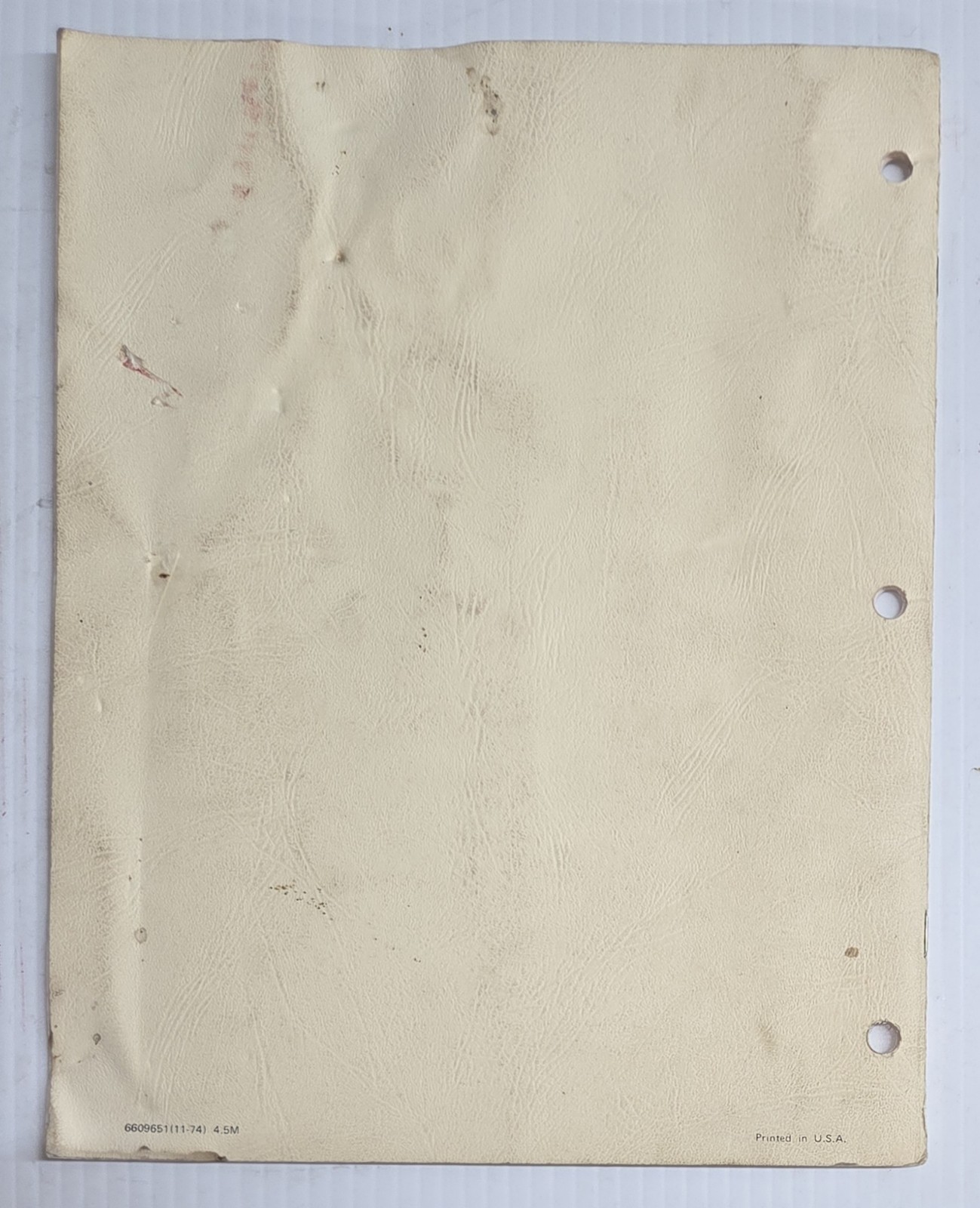 Melroe Harrow-Multiweeder Heavy Duty Harrow Owners Manual Clark Equipment 1974