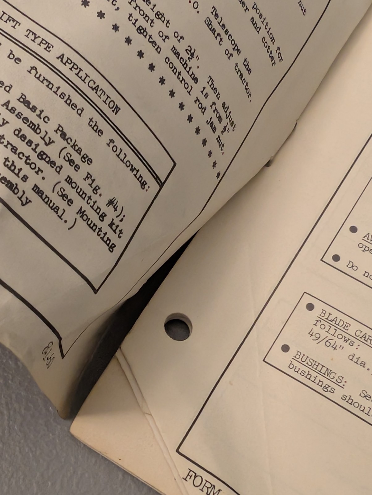 Servis E 60 Owner’s Manual – 1960s Rotary Cutter Agriculture Farming Maintenance