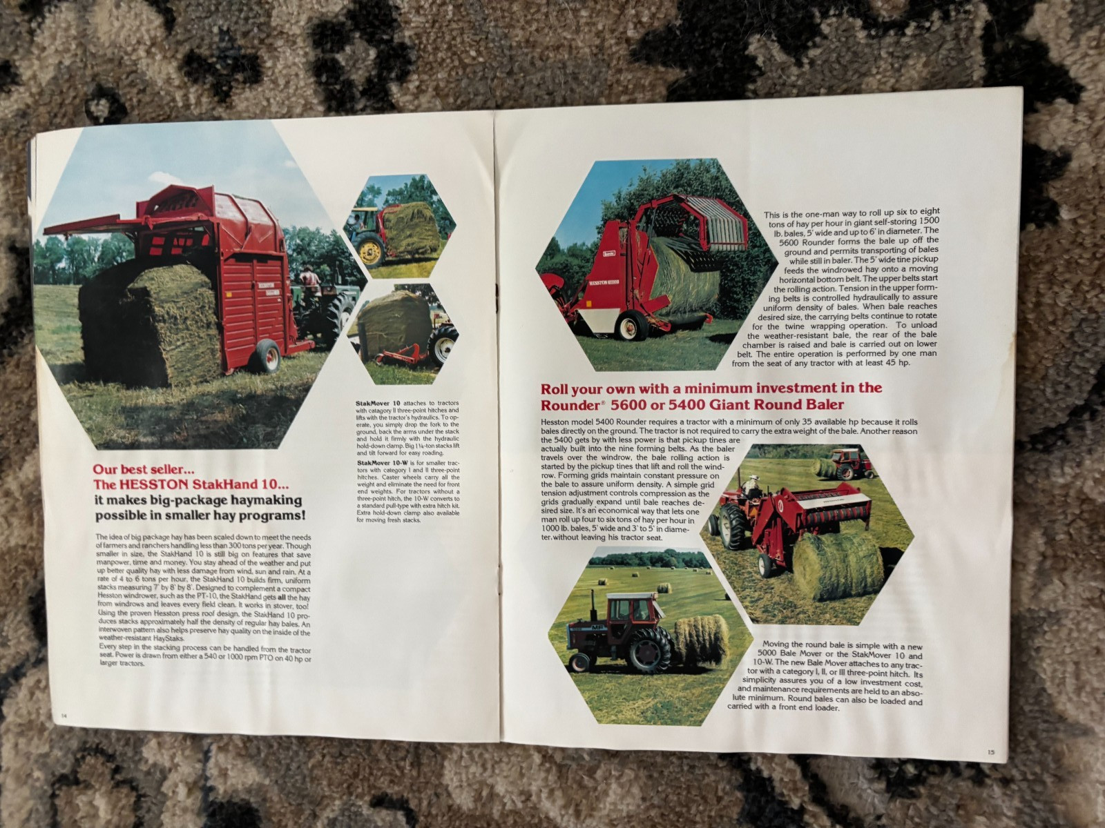 Hesston Buyers For 1974 Brochure DCPA26